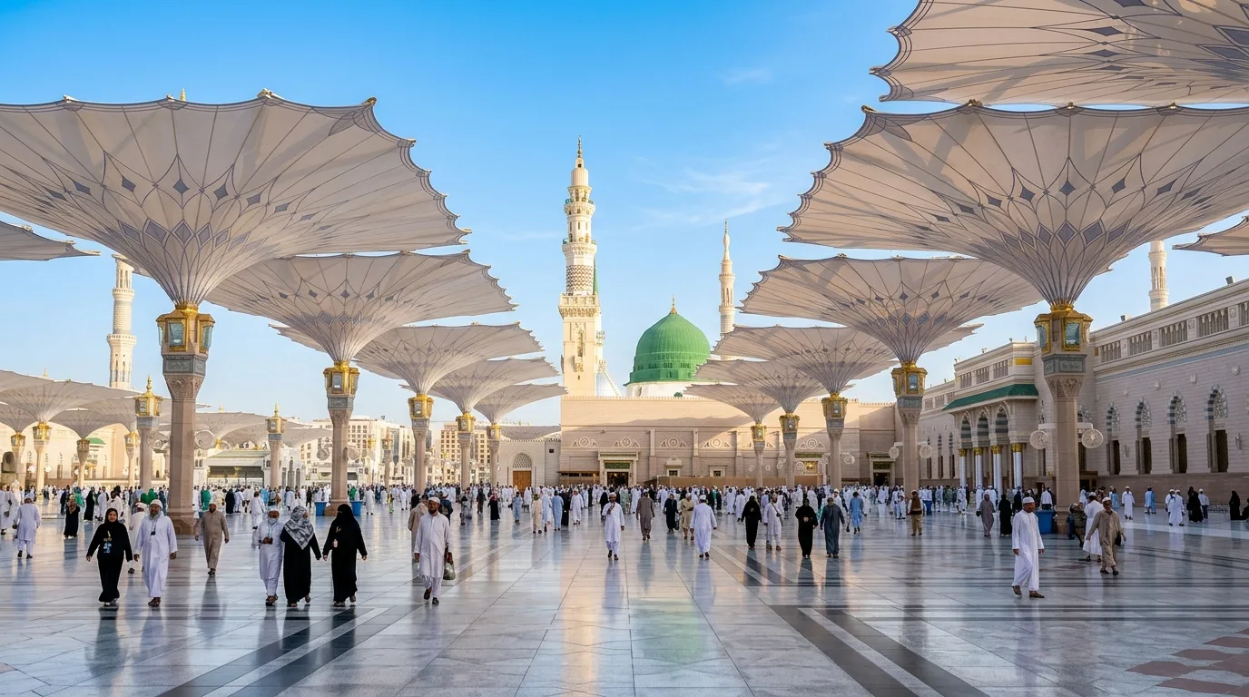 Paket Umroh Qalbi (13 Hari) - Hotel Nyaman Dekat Masjid